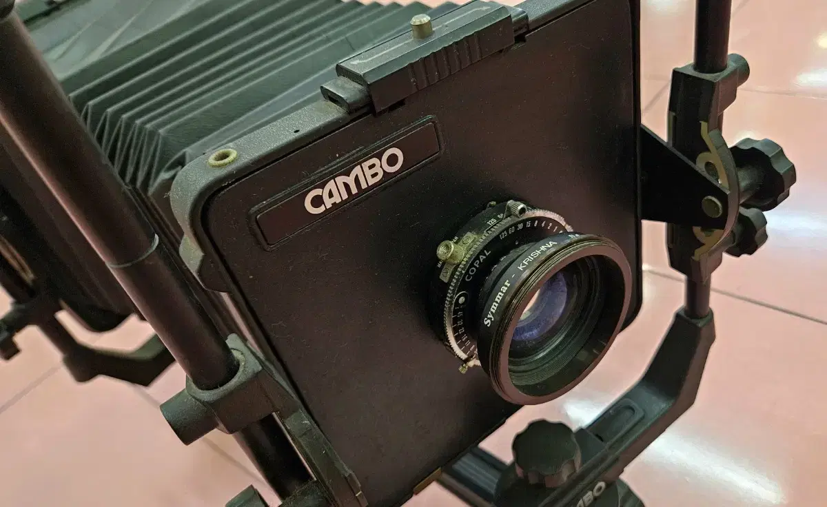 대형카메라 CAMBO 150mm 기본렌즈 8x10 사진관용 인테리어용